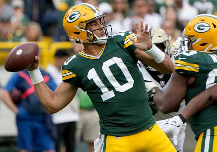 Packers quarterback Jordan Love overcame a 17-0 deficit to lead Green Bay past the Saints in Week 3.